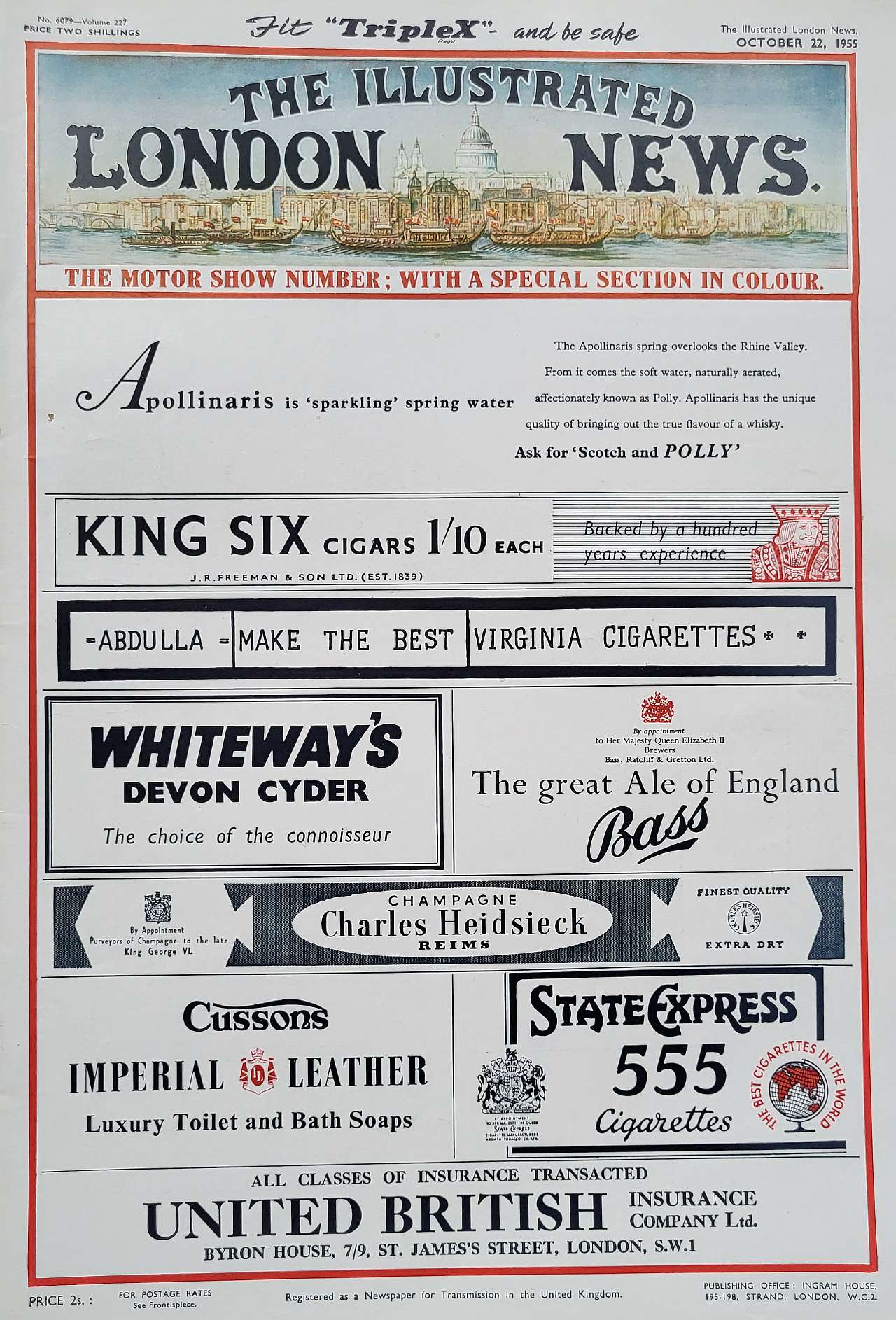 1955 motor show cover
